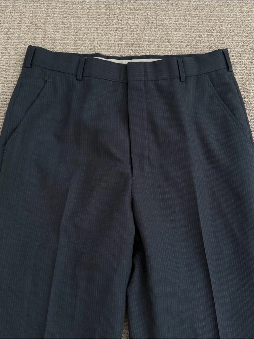 vintage Christian Dior menswear pinstripe wool trouser - 36W × 30L